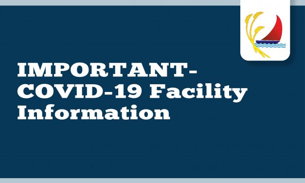 COVID-19 Protocols While at the Centre – UPDATED