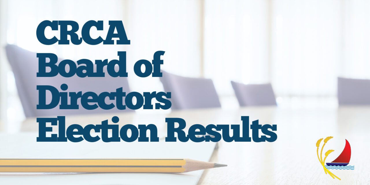 CRCA Board of Directors Election Results