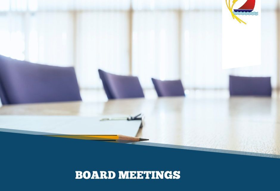 CRCA Board meetings